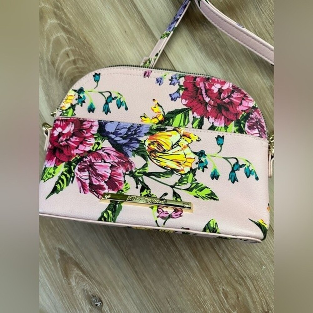 Betsey Johnson Floral Crossbody - Picture 2 of 7